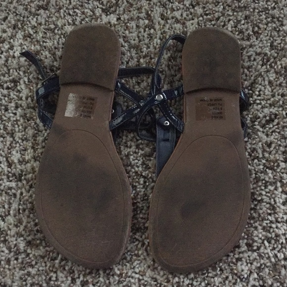 Rampage navy sandals size 6.5 - Picture 2 of 3